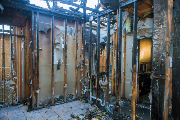 Professional Fire Damage Repair technician working in Centreville, VA